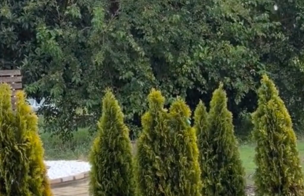 Κέρκυρα: Αυγουστιάτικο χαλάζι λίγες ώρες πριν τον Δεκαπενταύγουστο