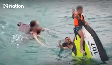 Ταϊλάνδη: 16 ώρες στη θάλασσα μετά την ανατροπή τζετ σκι – Το βίντεο από τη διάσωση