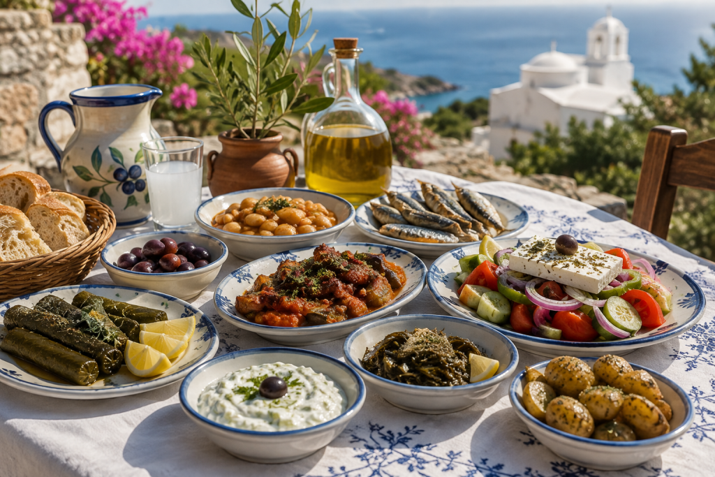 Τι τρώμε τον Δεκαπενταύγουστο: Το παραδοσιακό τραπέζι της Παναγίας – Από γουρουνοπούλα μέχρι παστιτσάδα
