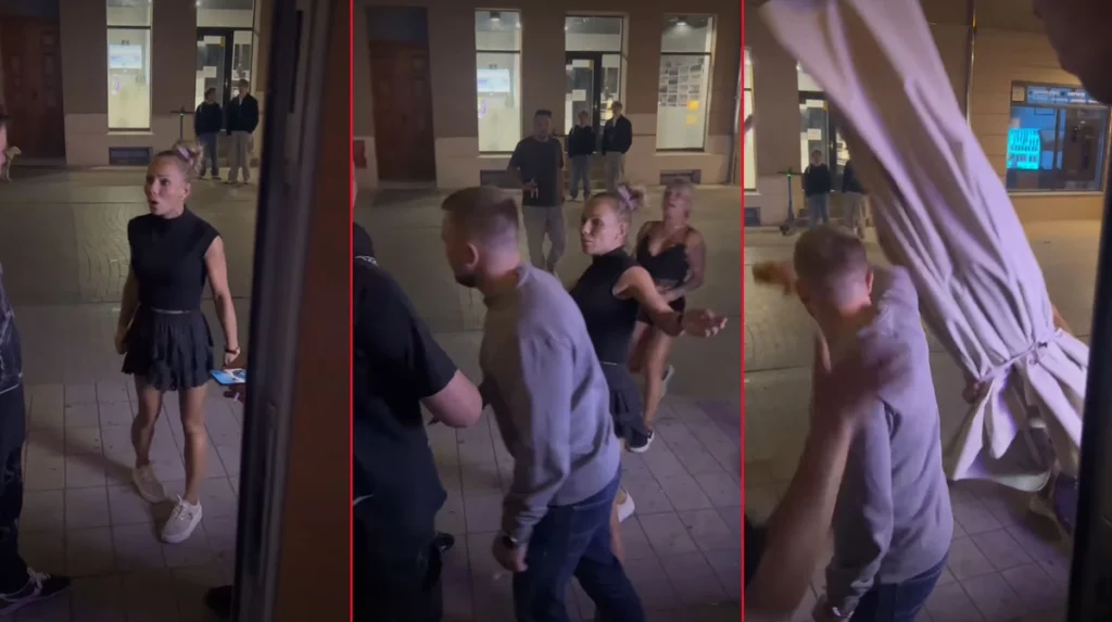 Άγριος καβγάς και φτύσιμο μεταξύ Ουκρανών με Πολωνές: «Πίσω στη χώρα σας δειλοί» – Δείτε βίντεο