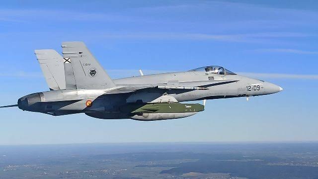 Ισπανικό F-18 κατέρριψε drone στη Ρουμανία