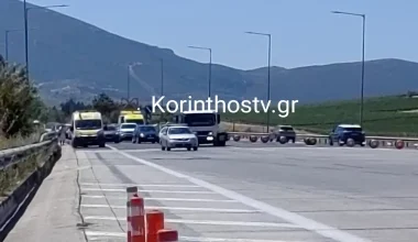 Σοβαρό τροχαίο στην Κορίνθου – Τριπόλεως: Δύο τραυματίες μετά από καραμπόλα 4 οχημάτων (βίντεο)