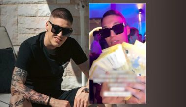 Ο τράπερ Trannos προκαλεί τους φτωχούς Έλληνες και επιδεικνύει τα μετρητά του: «Γίνετε σαν κι εμένα» το μήνυμα που στέλνει στην νεολαια