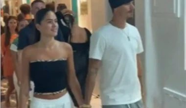 Ο γιος του Ντέιβιντ Μπέκαμ, Ρομέο στη Μύκονο μαζί με την σύντροφό του (βίντεο)