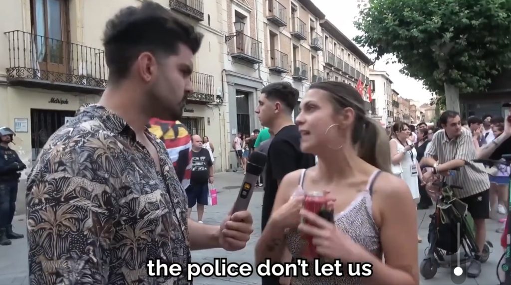 Νεαρή κοπέλα στην Ισπανία: «Ως εδώ με τους λαθρομετανάστες  που έρχονται παρενοχλούν και βιάζουν»