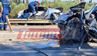 Τροχαίο δυστύχημα στην Κάτω Αχαΐα: Απανθρακώθηκε άνθρωπος μετά από σύγκρουση δύο ΙΧ