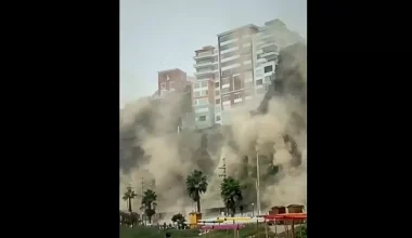 Εικόνες Αποκάλυψης στο Περού μετά τον σεισμό 6,7 Ρίχτερ: Κτίρια καταρρέουν και βράχοι αποκολλώνται (βίντεο)