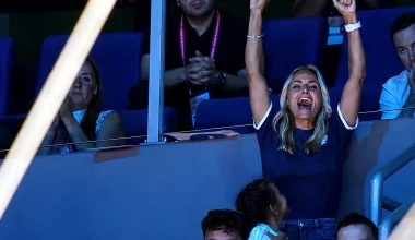 Βασιλική Μιλλιούση: Ξέσπασε σε πανηγυρισμούς η σύζυγος του Λευτέρη Πετρούνια με την προσπάθειά του – Δείτε βίντεο
