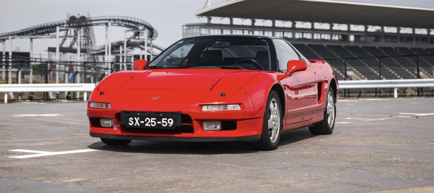 To Honda NSX του Ayrton Senna ξανά σε δημοπρασία