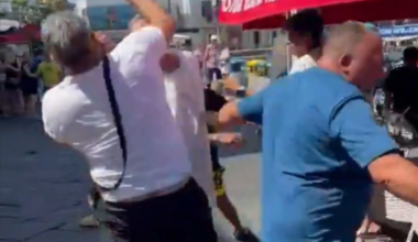 Άγριο ξύλο μεταξύ τουριστών στο Κάπρι της Ιταλίας (βίντεο)