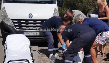 Τύχη «βουνό» για μοτοσικλετιστή στη Φθιώτιδα που συγκρούστηκε με αγριογούρουνο και δεν έπαθε τίποτα (φωτογραφίες)