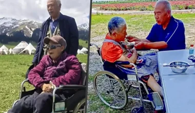 Δεν εγκατέλειψε το όνειρό τους – Έφτιαξε ειδικό βαν για την παράλυτη σύζυγό του και ταξιδεύουν μαζί