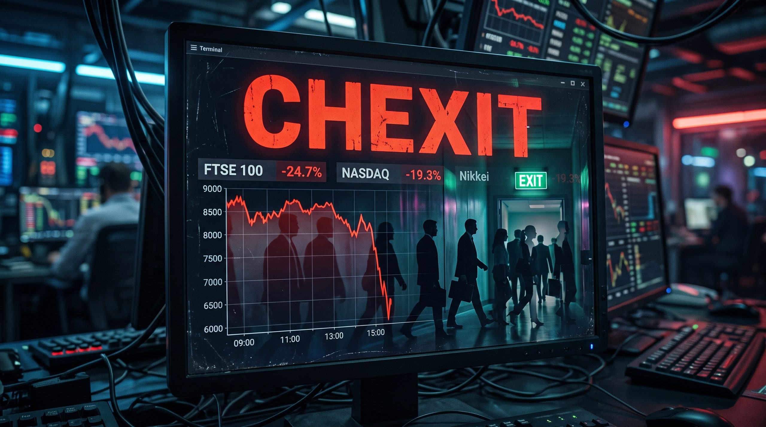 «Chexit» στα διεθνή κεφάλαια: Γιατί οι παγκόσμιοι κολοσσοί διαχείρισης assets εγκαταλείπουν άρον-άρον την Κίνα