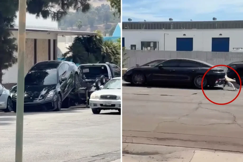 Ο ασυνήθιστος τρόπος που επέλεξε οδηγός Porsche Panamera για να βγάλει το όχημά του από τη ρυμούλκηση (βίντεο)
