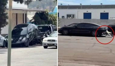 Ο ασυνήθιστος τρόπος που επέλεξε οδηγός Porsche Panamera για να βγάλει το όχημά του από τη ρυμούλκηση (βίντεο)