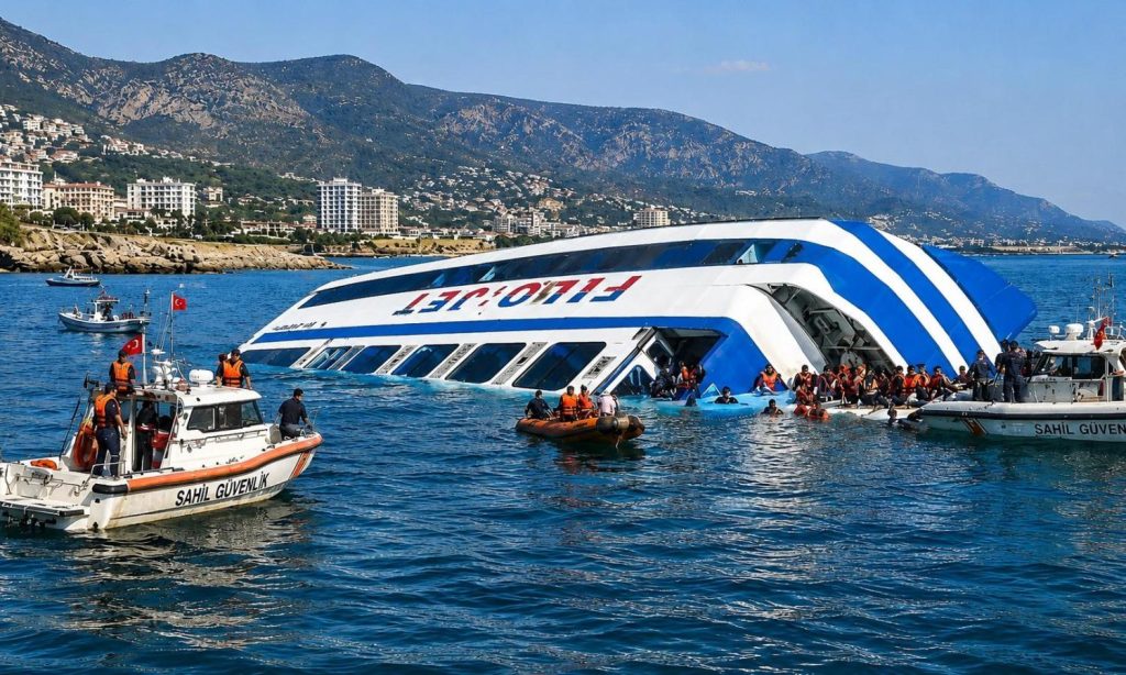 Ναυάγιο στην Κερύνεια: «Πιθανόν εγκλωβισμένοι στο βυθισμένο καταμαράν οι 20 αγνοούμενοι» λένε οι Αρχές
