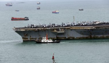 Στην Ταϊλάνδη το αεροπλανοφόρο USS Abraham Lincoln μετά από περισσότερες από 270 ημέρες στη θάλασσα