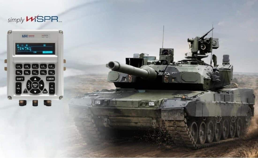 Η INTRACOM DEFENSE θα παρέχει το WiSPRevo για τα LEOPARD 2A8