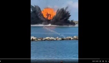 Βίντεο: H στιγμή που οι ρωσικές δυνάμεις καταστρέφουν ουκρανικό θαλάσσιο drone πριν φτάσει στον στόχο του στο Σότσι