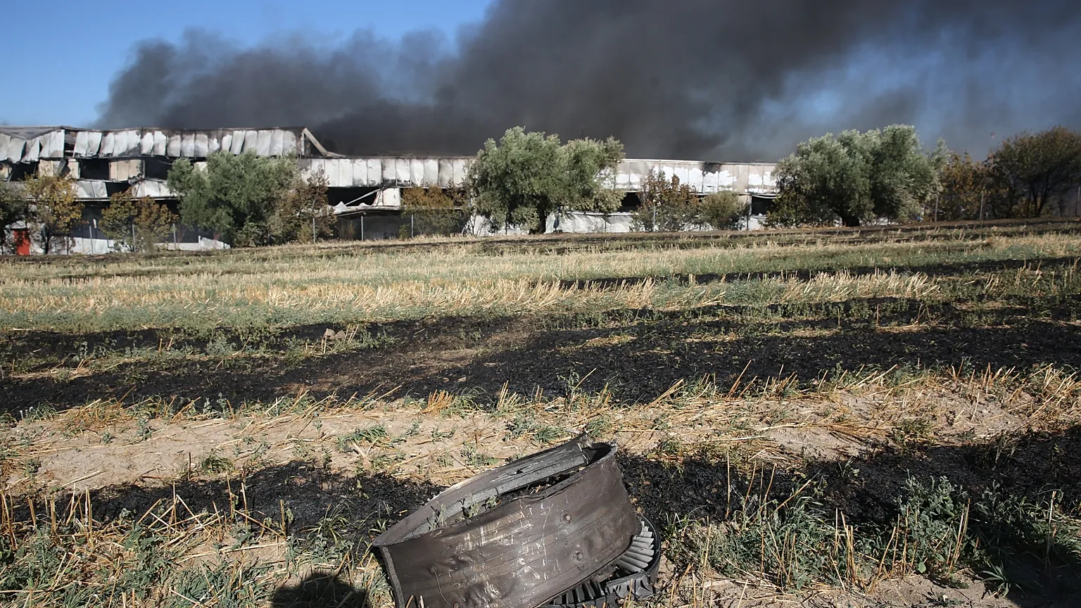 Τανάγρα: Φωτογραφίες ντοκουμέντο από το σημείο της συντριβής του Phantom – Διάσπαρτα τα συντρίμμια