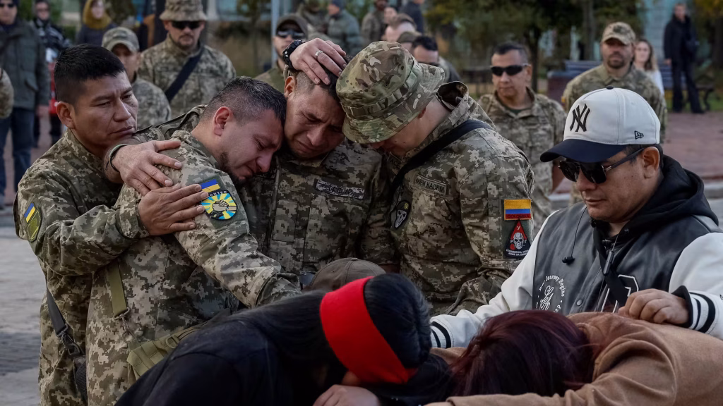 Οι ουκρανικές δυνάμεις εγκατέλειψαν Κολομβιανούς μαχητές χωρίς νερό και τρόφιμα: Ένας επέζησε και παραδόθηκε