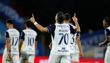 «Έβγαλε» μάτια με την Φαλαμικάο ο Γιώργος Κούτσιας: Με δύο γκολ του «ξελάσπωσε» την πορτογαλική ομάδα (βίντεο)