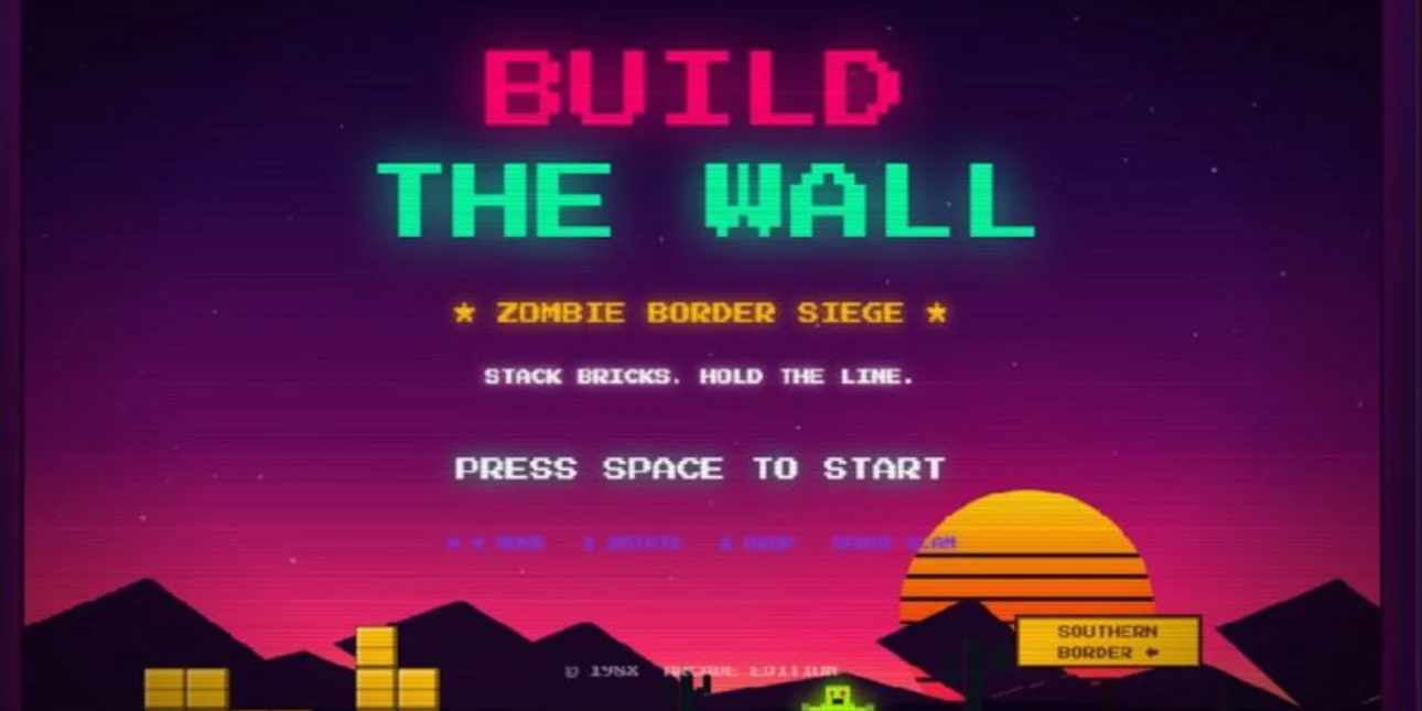 Το Tetris αποστασιοποιείται από το παιχνίδι «Build the wall» του Λευκού Οίκου: «Δεν δώσαμε άδεια»