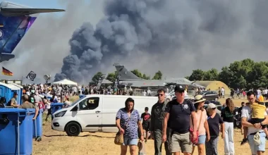 Τανάγρα: Δύο τραυματίες από τα θραύσματα του F-4 Phantom – Σε μεγάλη απόσταση εκσφενδονίστηκαν τα συντρίμμια
