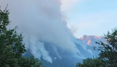 Κόνιτσα: «Μάχη» για να μην φτάσει η φωτιά στην πόλη (φώτο)