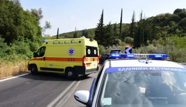Θανατηφόρο τροχαίο στη Σπάρτη: Νεκρός 42χρονος που βγήκε από το φλεγόμενο Ι.Χ. του – Είχε προσκρούσει σε μπάρες