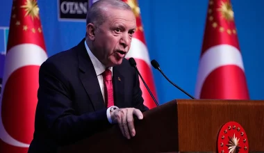 Ρ.Τ.Ερντογάν: «Δεν θα μείνουμε άπραγοι απέναντι σε εχθρικές ενέργειες στην περιοχή μας»