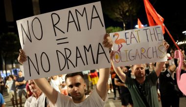 Ταραχές στα Τίρανα για το τουριστικό θέρετρο: Συγκρούσεις διαδηλωτών με την αστυνομία έξω από τη Βουλή