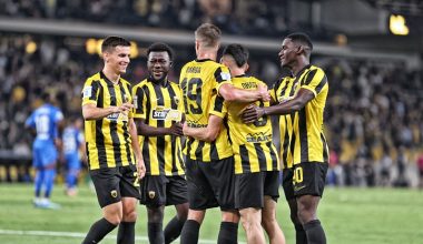 ΑΕΚ – ΛΑΣΚ 1-0: Με εξαιρετική εκτέλεση φάουλ ο Ραζβάν Μαρίν έβαλε μπροστά την «Ένωση» (live)