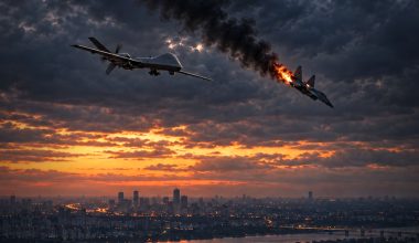 Βίντεο ντοκουμέντο: Ρωσικό UAV κατέρριψε ουκρανικό MiG-29 στο Κίεβο!