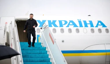 Ο πρωθυπουργός της Νορβηγίας αποκάλυψε πως το αεροσκάφος του Β.Ζελένσκι «παραλίγο να κτυπηθεί από drone»!
