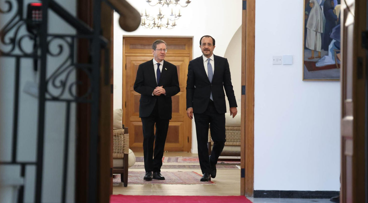 Ι.Χέρτσογκ από Λευκωσία: «Φέρνω μήνυμα φιλίας από το Ισραήλ» – Η πρόταση για τριμερή με Κύπρο και Λίβανο