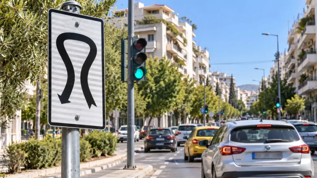 Η παράξενη πινακίδα που μπερδεύει τους οδηγούς: Τι σημαίνει και πότε μπορεί να επιβληθεί πρόστιμο 700 ευρώ