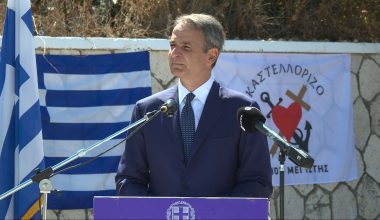 Κ.Μητσοτάκης από Καστελλόριζο: «Δεν δεχόμαστε απειλές και υποδείξεις»