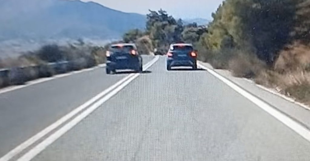 Βίντεο: Επικίνδυνος οδηγός έκανε προσπέραση πάνω σε στροφή και πήγε να προκαλέσει θανατηφόρο ατύχημα