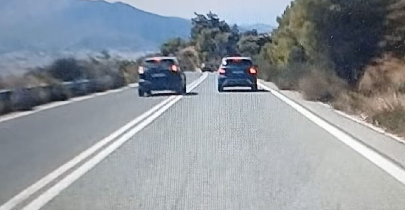 Βίντεο: Επικίνδυνος οδηγός έκανε προσπέραση πάνω σε στροφή και πήγε να προκαλέσει θανατηφόρο ατύχημα