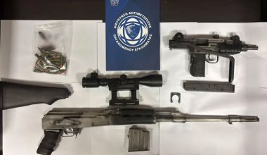 Κακουργηματική δίωξη στους δύο συλληφθέντες για τον βαρύ οπλισμό στη Θεσσαλονίκη
