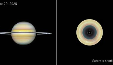 Ανακάλυψη-έκπληξη από το Hubble: Γιγάντιο ατμοσφαιρικό δεκάγωνο σχηματίζεται στον νότιο πόλο του Κρόνου