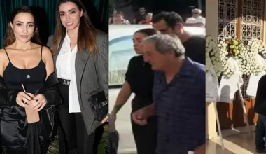 Σπαραγμός στην κηδεία του αδερφού της Όλγας Φαρμάκη: Υποβασταζόμενη πήγε στην εκκλησία (βίντεο)