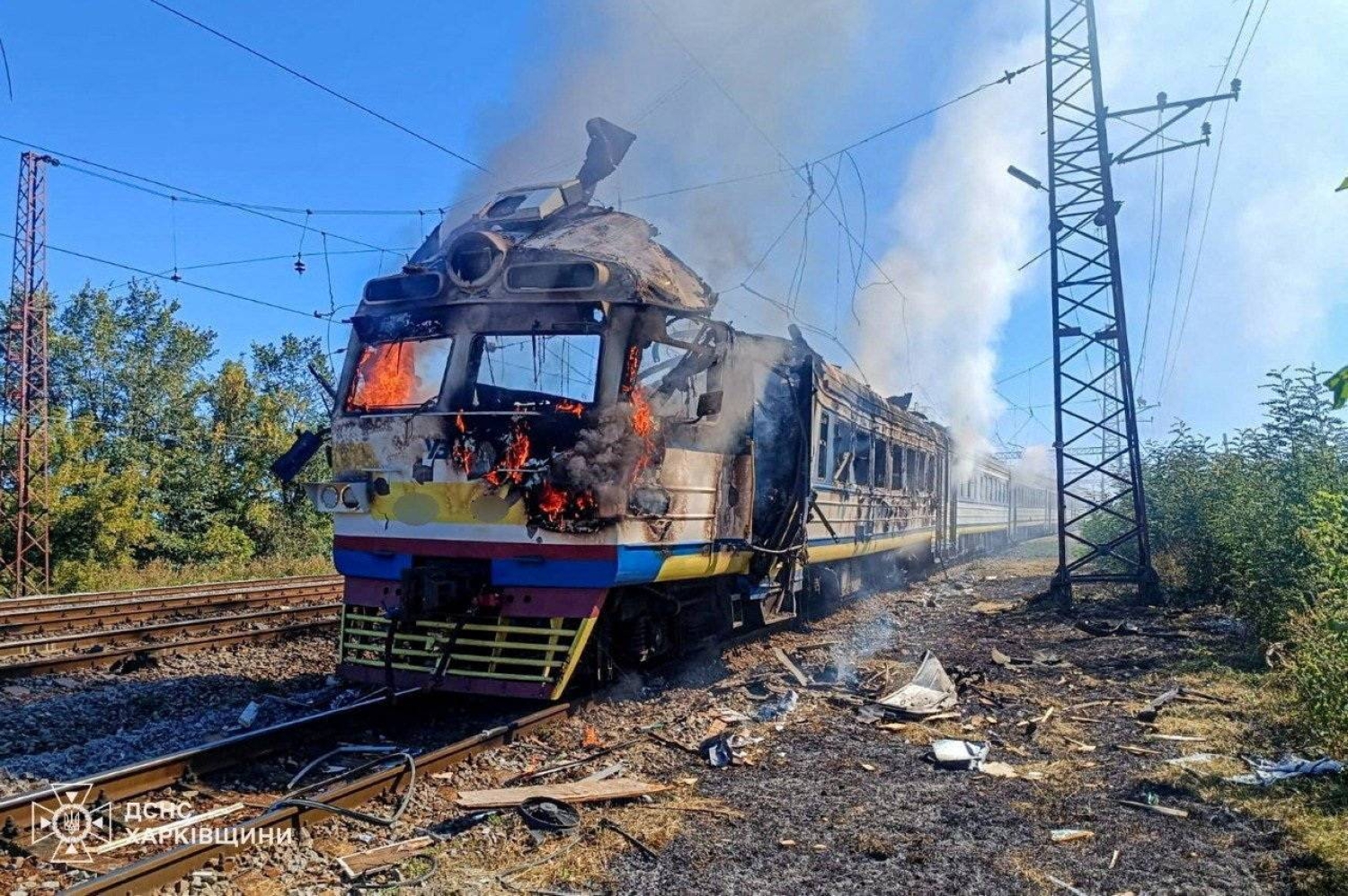 Οι Ρώσοι δεν σταματούν πουθενά: Κατέστρεψαν ακόμα ένα τρένο που μετέφερε γερμανικά όπλα (βίντεο)