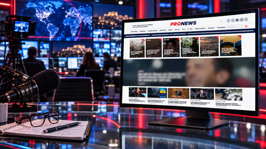 Νέο ρεκόρ για το pronews.gr: 10,1 εκατ. συσκευές «κατέβασαν» τις πληροφορίες που μετέδιδε εχθές 15/9