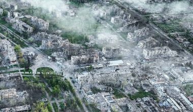 Ουκρανία: Εικόνες καταστροφής στην Κονσταντινόφκα μετά από μήνες σφοδρών μαχών (φωτο)