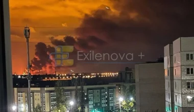 Ουκρανικές δυνάμεις έπληξαν ρωσικό στρατιωτικό αεροδρόμιο – Φωτιά σε διυλιστήριο στο Γιαροσλάβλ