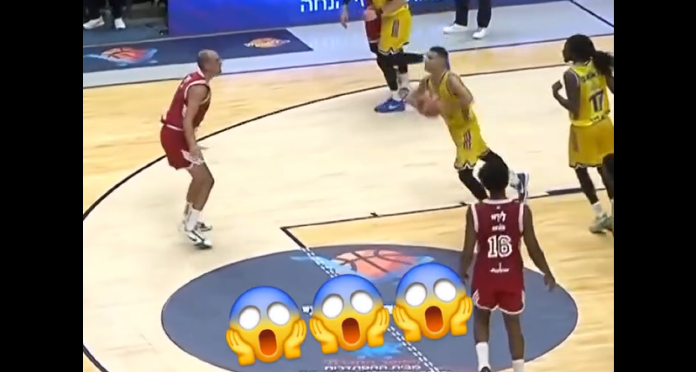 Απίθανο καλάθι στον τελικό του Super Cup στο Ισραήλ ανάμεσα στην Μακάμπι και την Χάποελ (βίντεο)