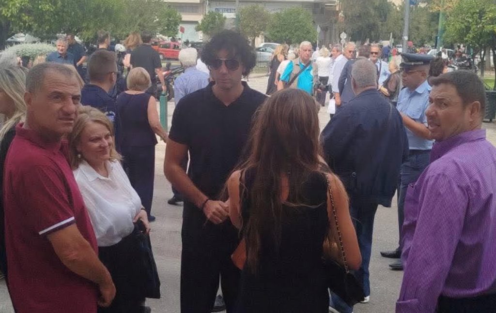 Ο εγγονός του Μουαμάρ Καντάφι στην κηδεία της Μαργαρίτας Παπανδρέου