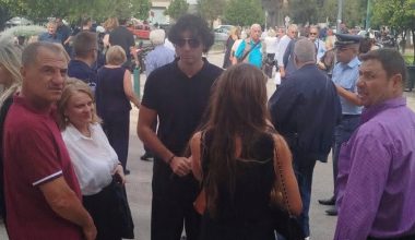 Ο εγγονός του Μουαμάρ Καντάφι στην κηδεία της Μαργαρίτας Παπανδρέου